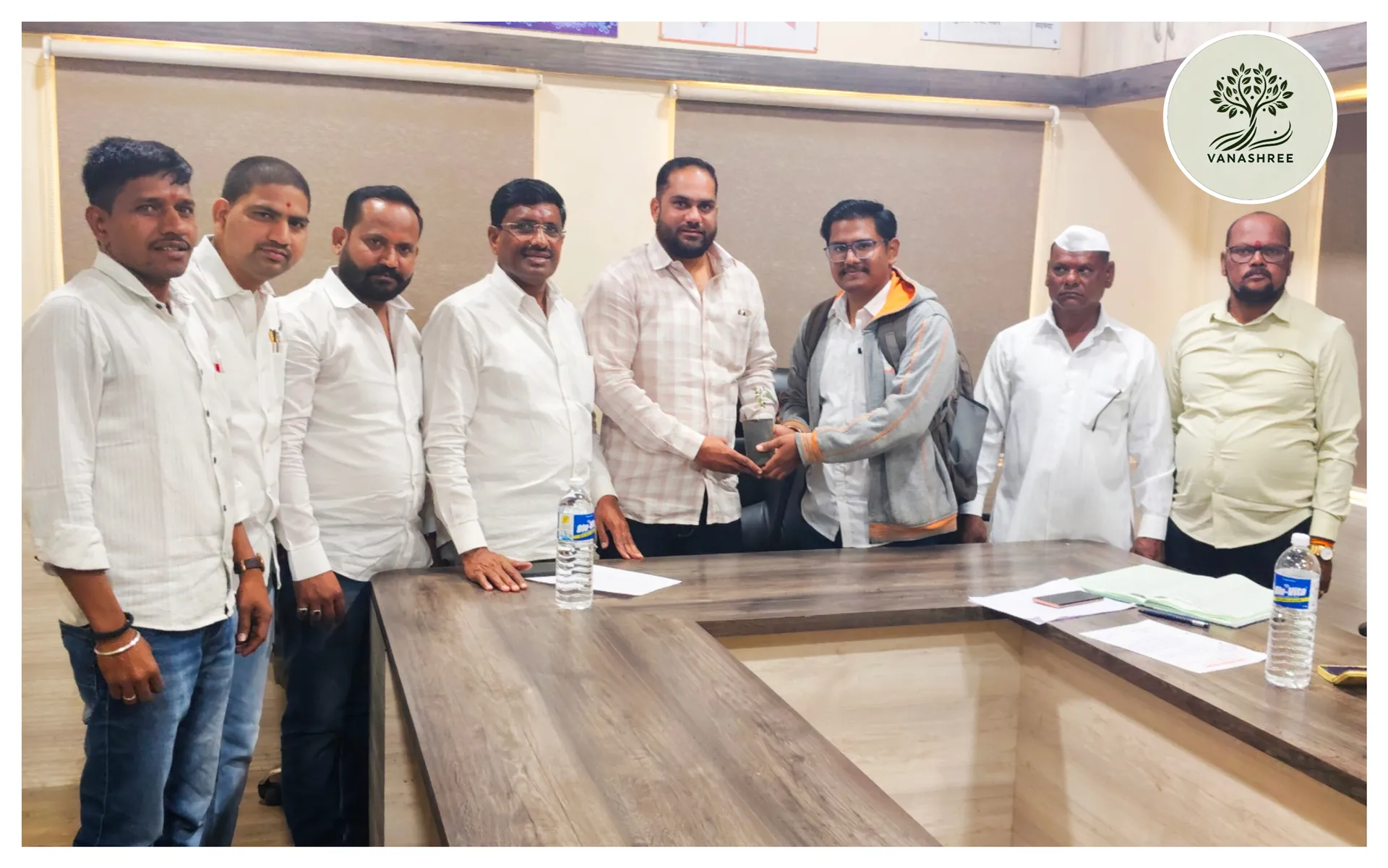 Vanashree tree plantation drive in Gatewadi, Maharashtra